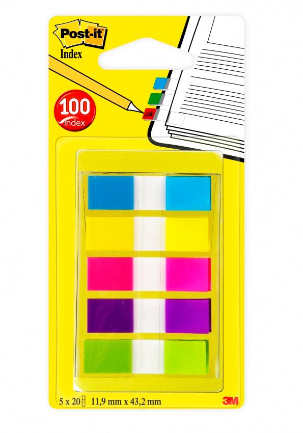 764727   Index Post-it Refill 5 farger 